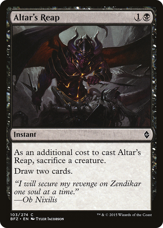 Altar's Reap (BFZ-103) (Foil)