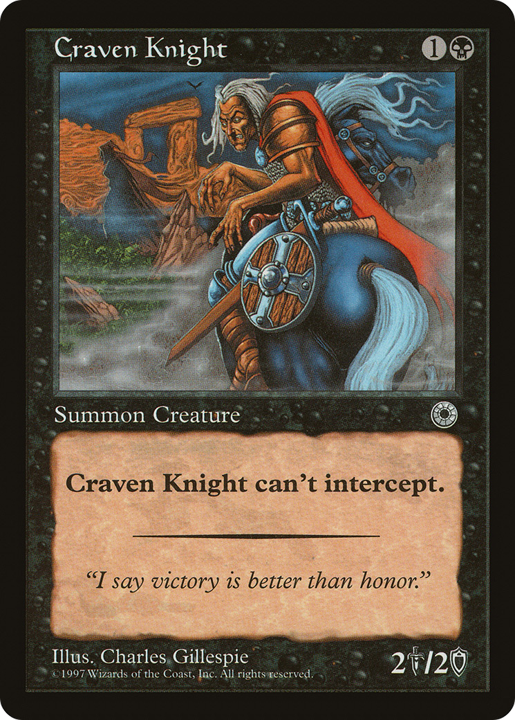 Craven Knight (POR-085)
