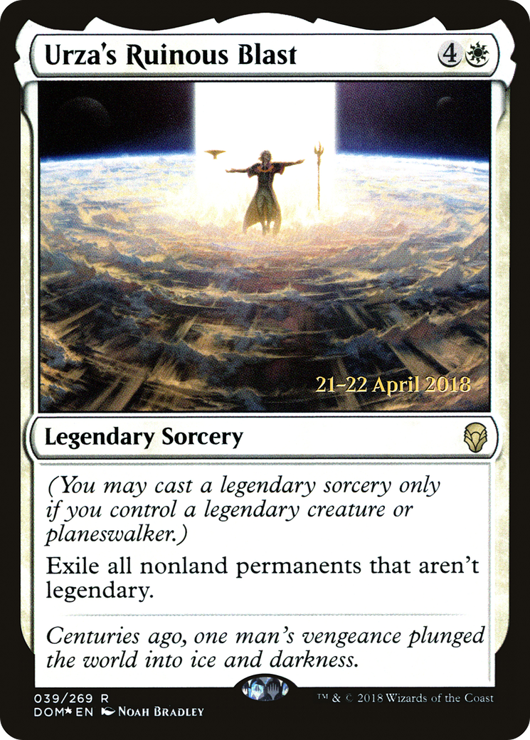 Urza's Ruinous Blast (PRE-39S) (Foil)