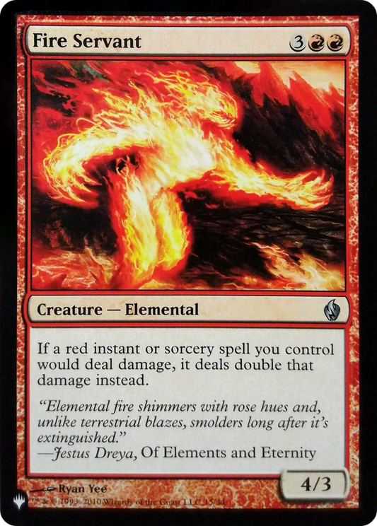 Fire Servant (LIST-PD2-15)