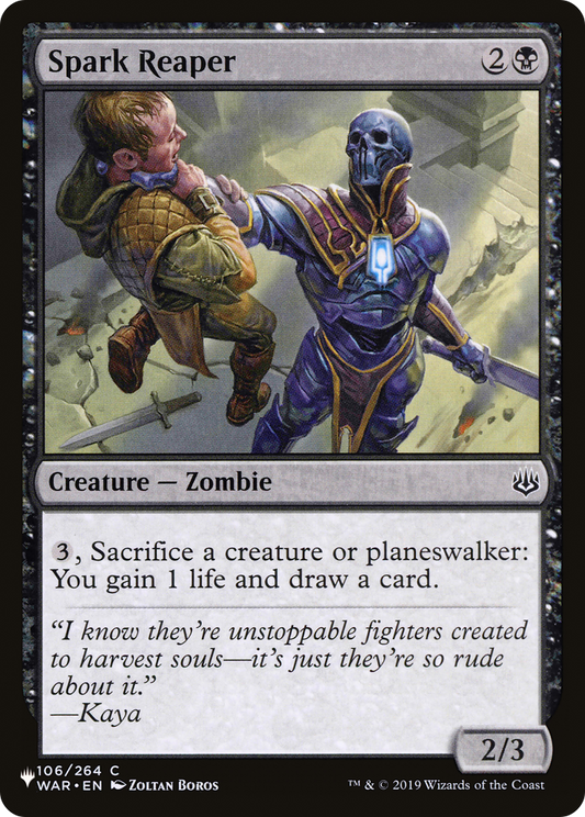 Spark Reaper (LIST-WAR-106)