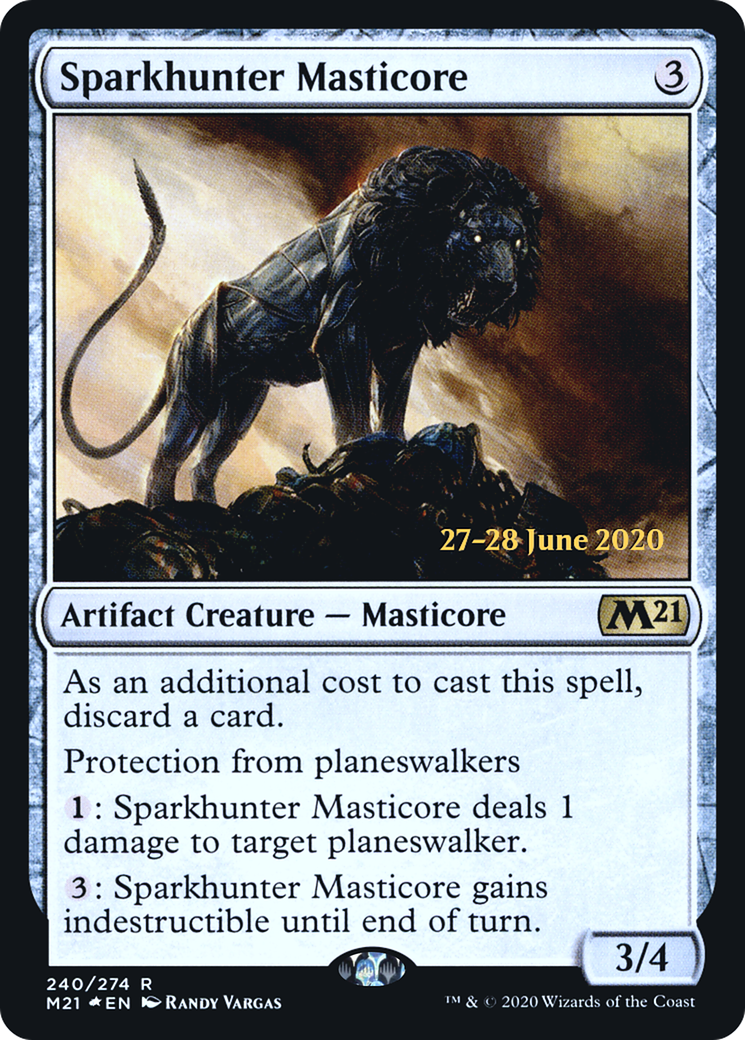 Sparkhunter Masticore (PRE-240S) (Foil)