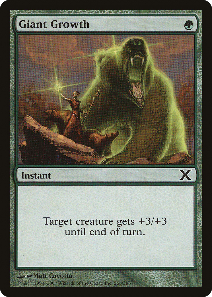 Giant Growth (10E-266) (Foil)