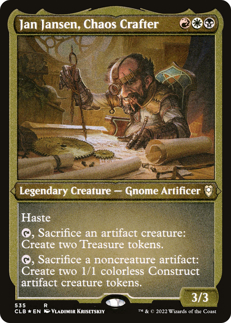 Jan Jansen, Chaos Crafter (CLB-535) (Etched Foil)