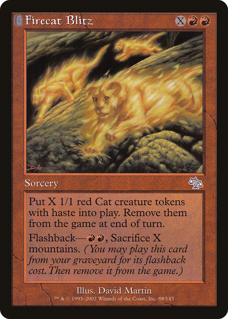 Firecat Blitz (JUD-088) (Foil)
