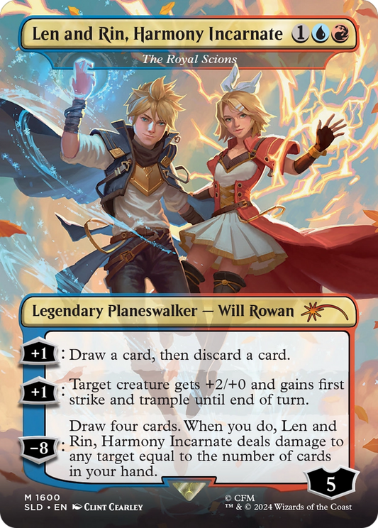 Len and Rin, Harmony Incarnate / The Royal Scions (SLD-1600) (Borderless)