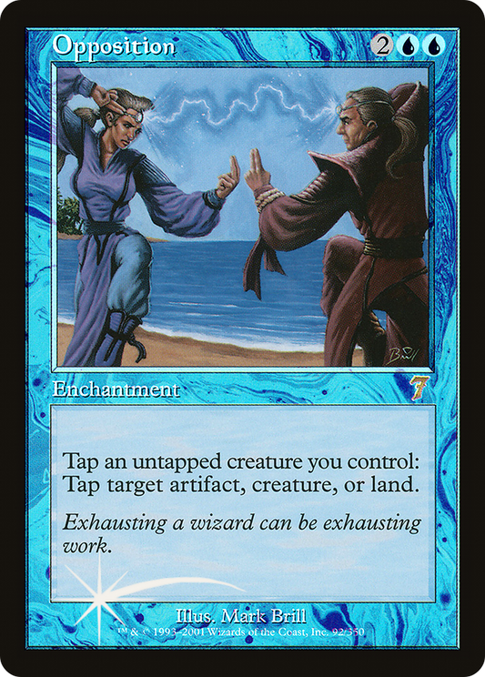 Opposition (7ED-92★) (Foil)