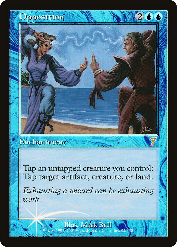 Opposition (7ED-092★) (Foil)