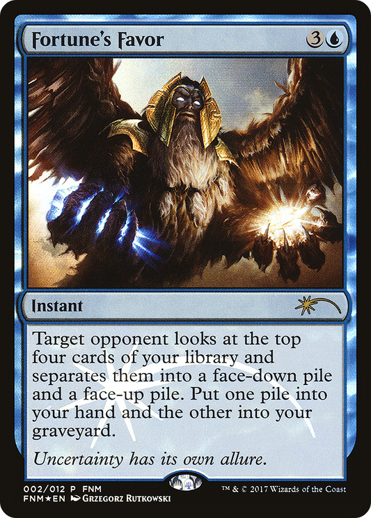 Fortune's Favor (FNM-002) (Foil)
