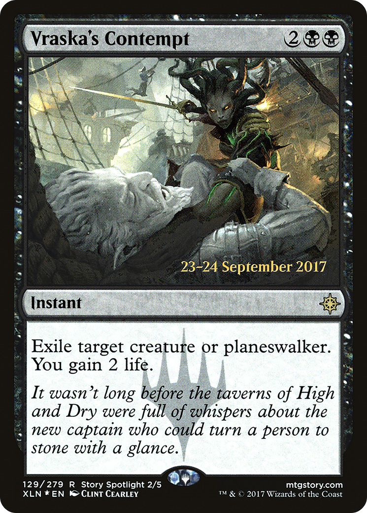 Vraska's Contempt (PRE-129S) (Foil)