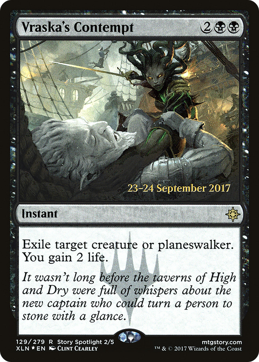 Vraska's Contempt (PRE-129S) (Foil)