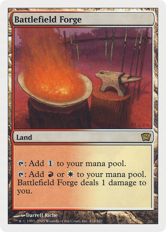 Battlefield Forge (9ED-318★) (Foil)