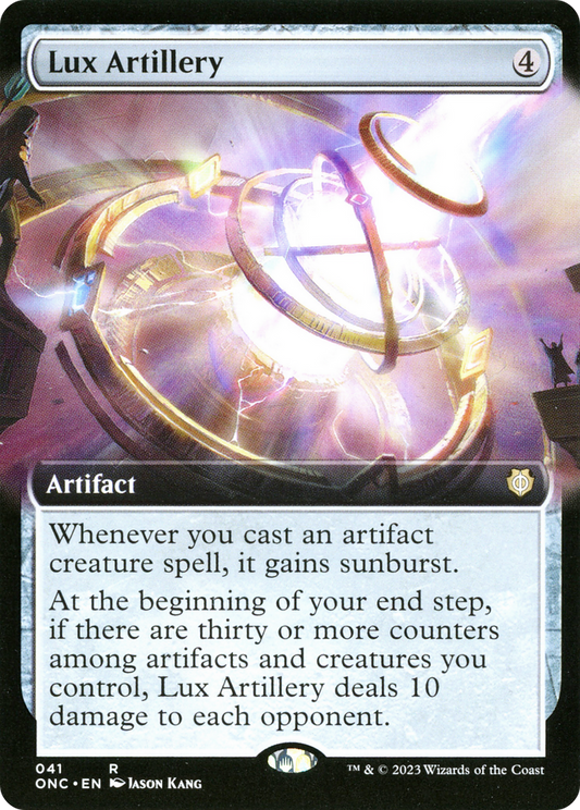 Lux Artillery (ONC-041) (Extended Art)