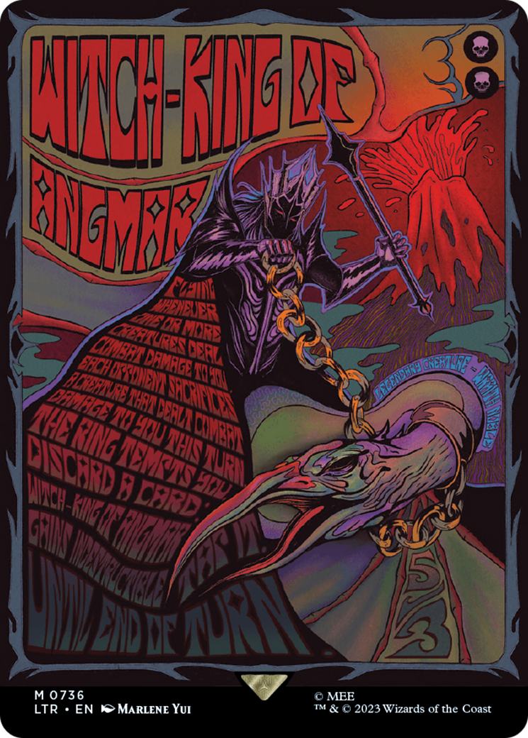 Witch-king of Angmar (LTR-736) (Borderless) (Foil)