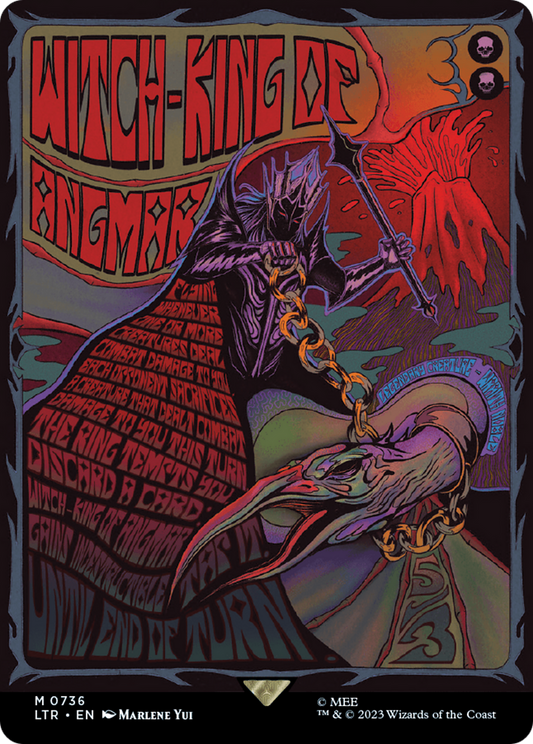 Witch-king of Angmar (LTR-736) (Borderless) (Foil)