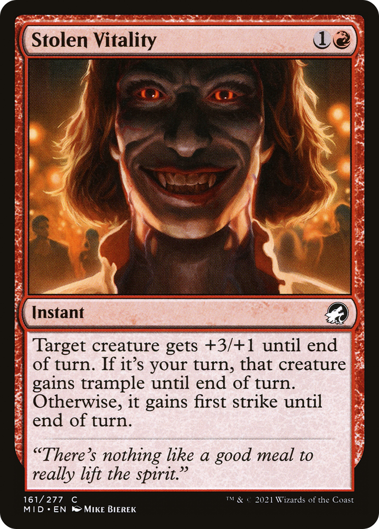 Stolen Vitality (MID-161) (Foil)