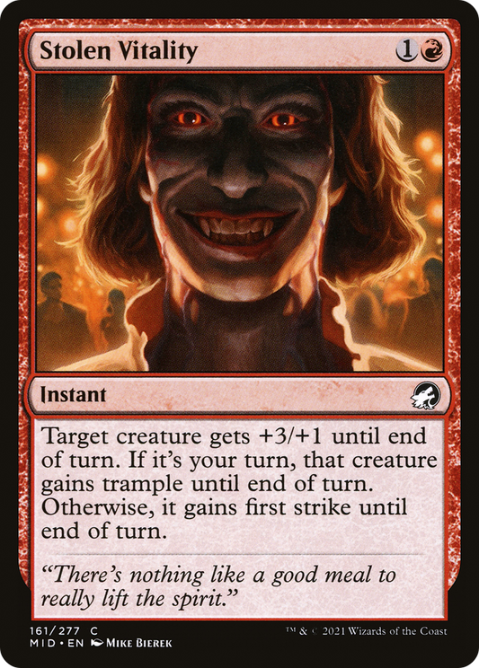 Stolen Vitality (MID-161) (Foil)