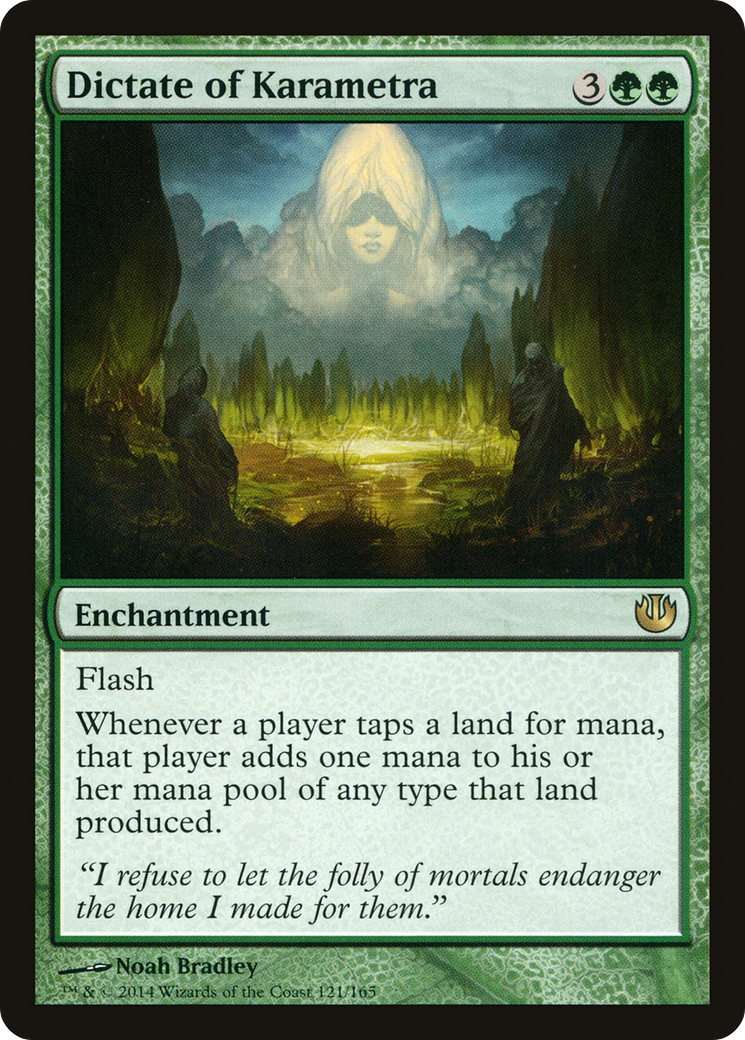 Dictate of Karametra (JOU-121) (Foil)