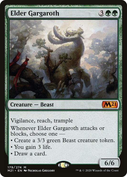 Elder Gargaroth (M21-179) (Foil)