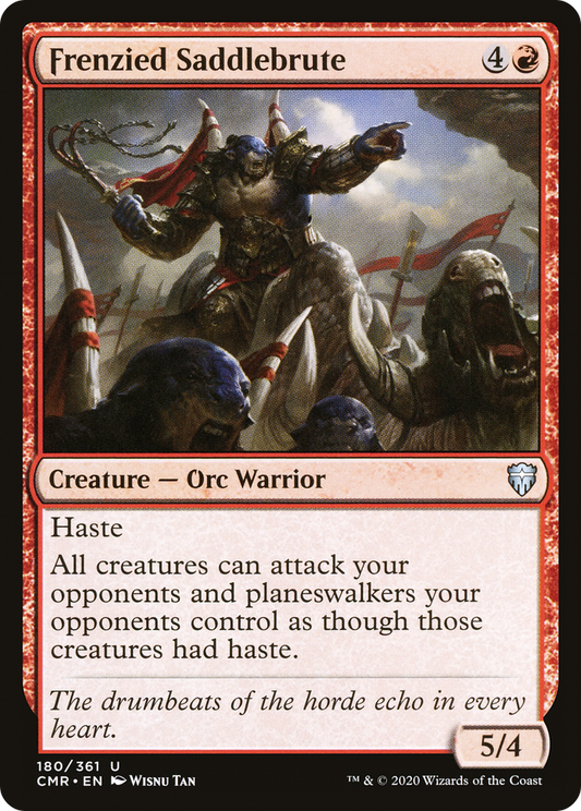 Frenzied Saddlebrute (CMR-180) (Foil)