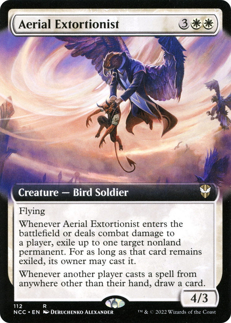Aerial Extortionist (NCC-112) (Extended Art)