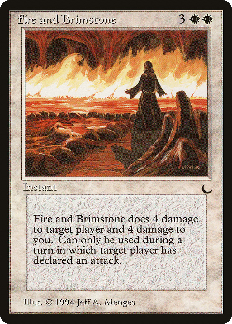 Fire and Brimstone (DRK-009)