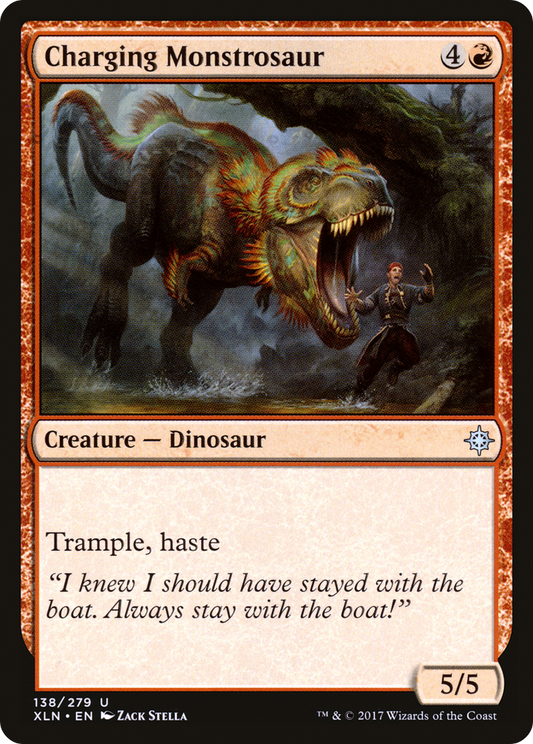 Charging Monstrosaur (XLN-138) (Foil)