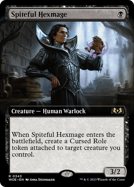 Spiteful Hexmage (WOE-343) (Extended Art) (Foil)