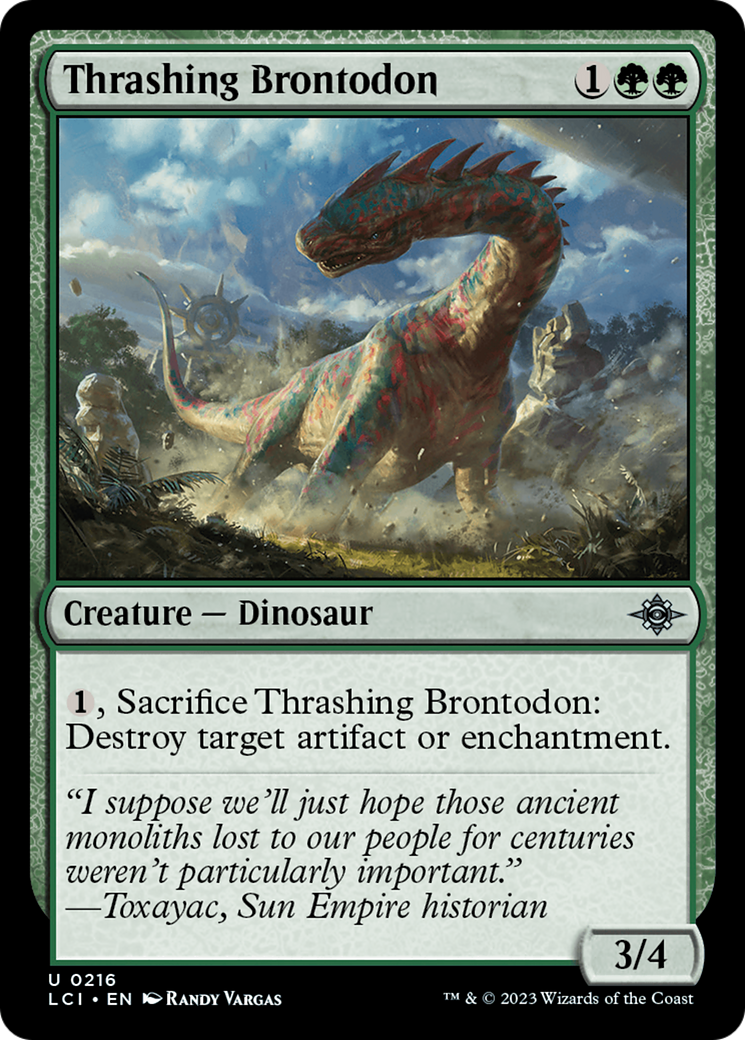 Thrashing Brontodon (LCI-216)