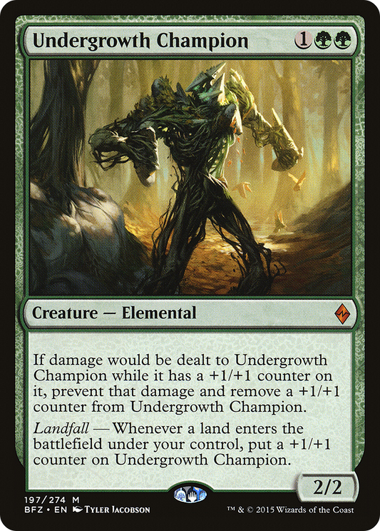 Undergrowth Champion (BFZ-197)