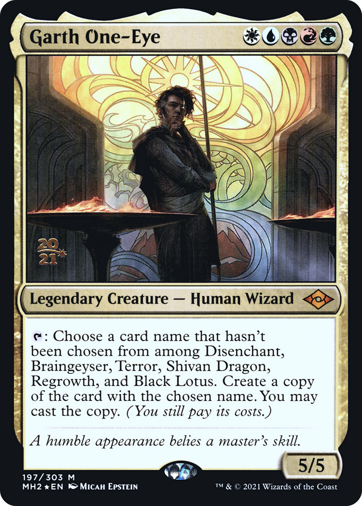 Garth One-Eye (PRE-197S) (Foil)