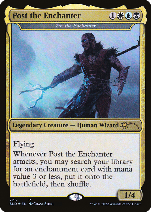 Post the Enchanter / Zur the Enchanter (SLD-726) (Foil)
