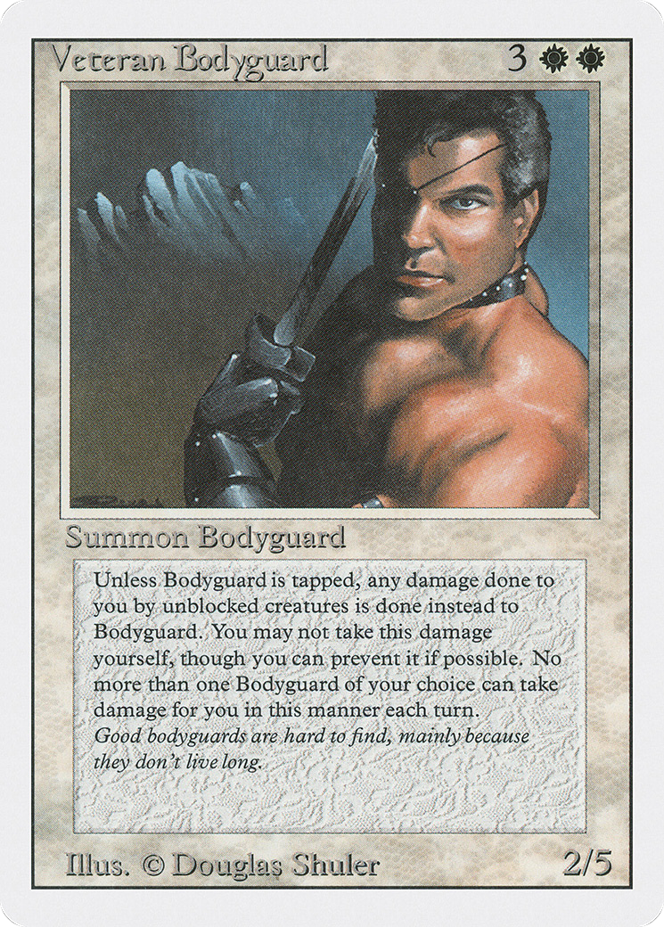 Veteran Bodyguard (3ED-042)