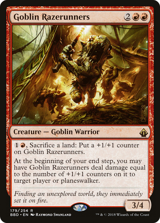 Goblin Razerunners (BBD-179) (Foil)
