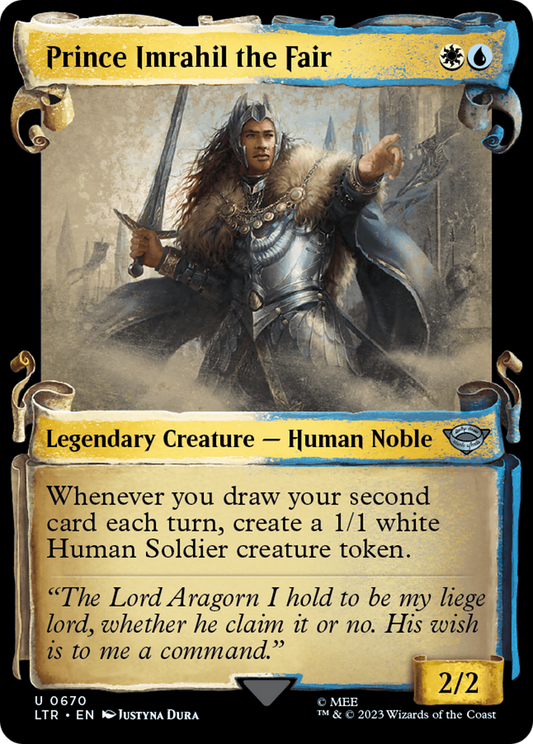 Prince Imrahil the Fair (LTR-670) (Showcase) (Scroll) (Foil)