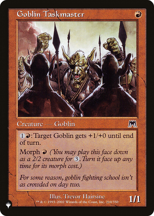 Goblin Taskmaster (LIST-ONS-210)