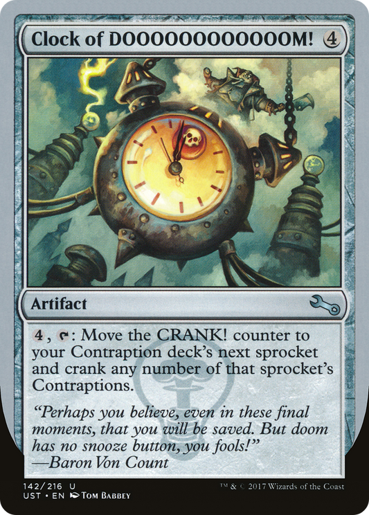 Clock of DOOOOOOOOOOOOM! (UST-142) (Foil)
