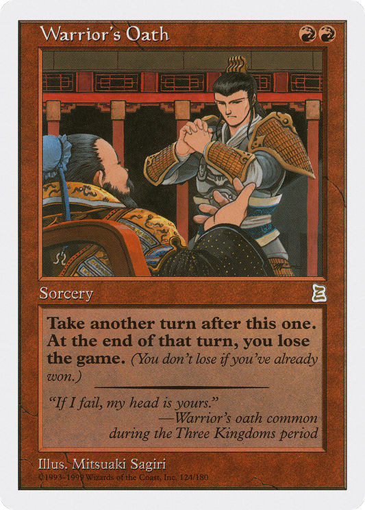 Warrior's Oath (PTK-124)