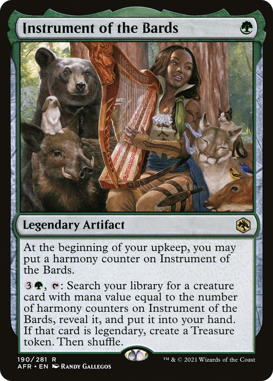 Instrument of the Bards (AFR-190)