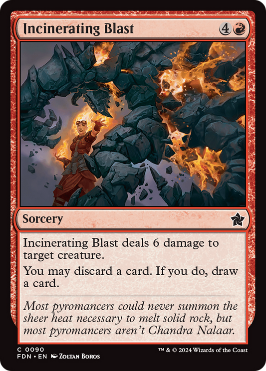Incinerating Blast (FDN-090) (Foil)