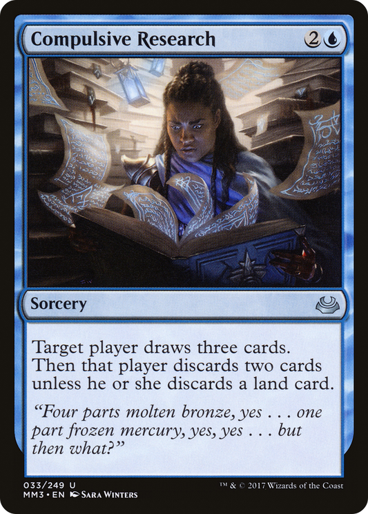 Compulsive Research (MM3-033) (Foil)