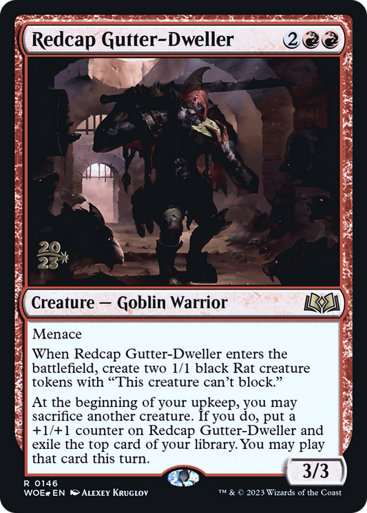 Redcap Gutter-Dweller (PRE-146S) (Foil)