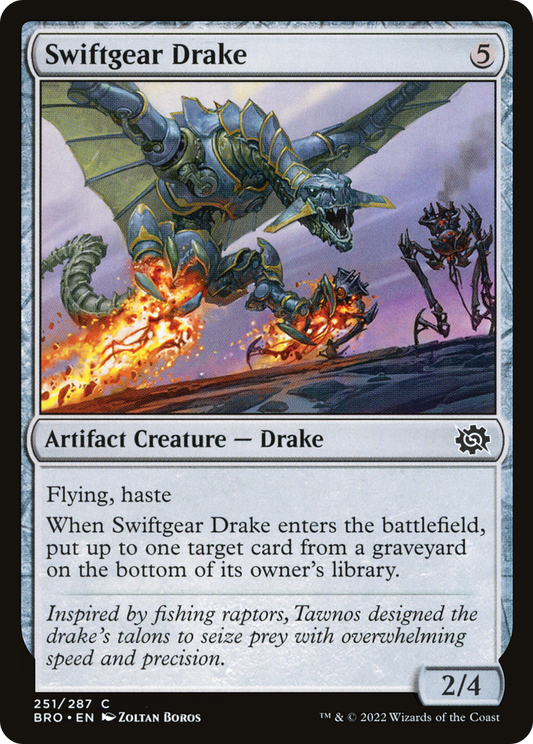 Swiftgear Drake (BRO-251) (Foil)