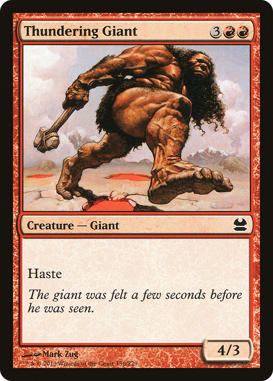 Thundering Giant (MMA-136) (Foil)