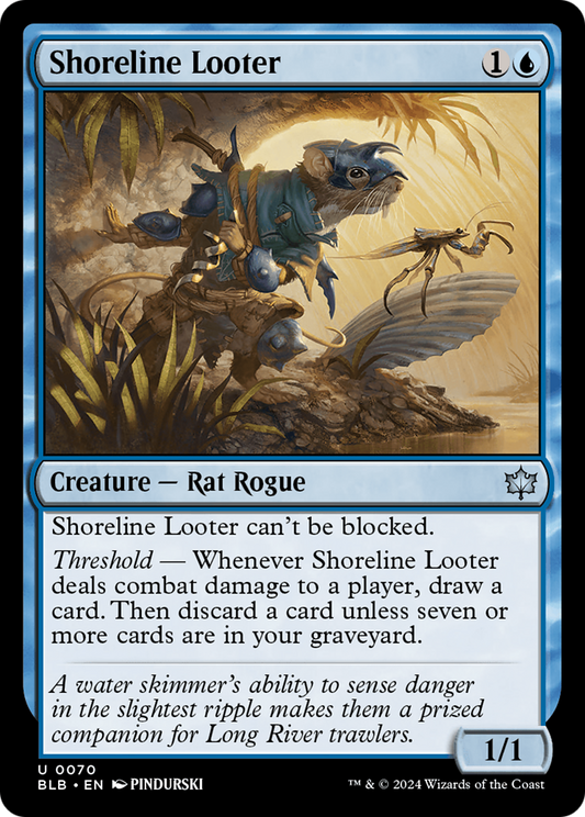Shoreline Looter (BLB-070) (Foil)