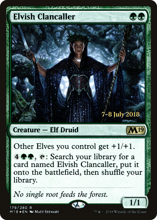 Elvish Clancaller (PRE-179S) (Foil)