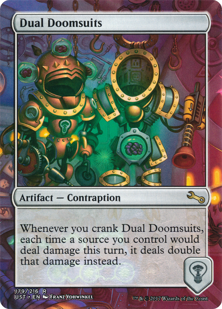 Dual Doomsuits (UST-179) (Borderless) (Foil)
