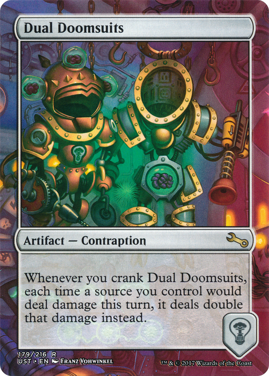 Dual Doomsuits (UST-179) (Borderless) (Foil)