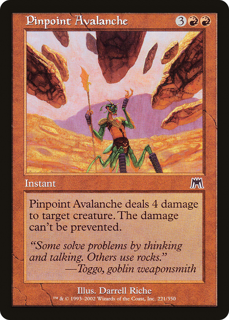 Pinpoint Avalanche (ONS-221) (Foil)