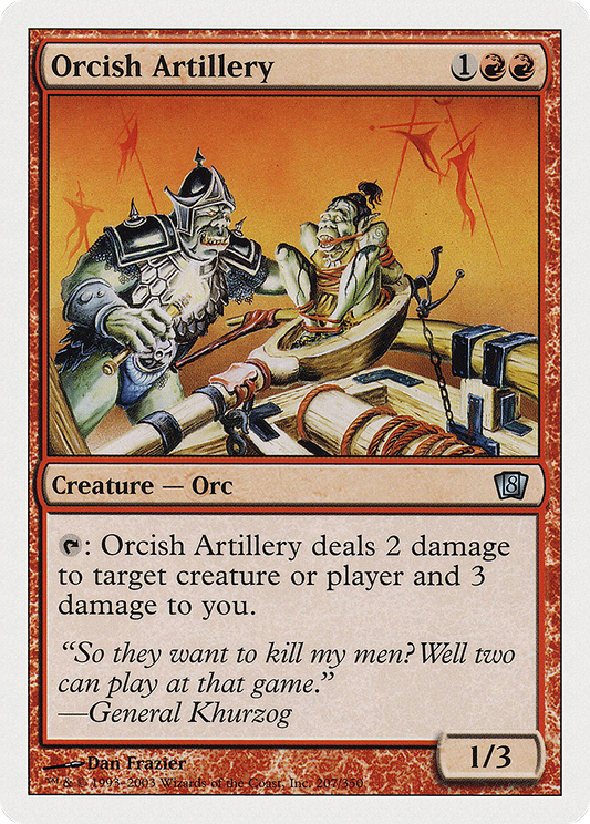 Orcish Artillery (8ED-207)
